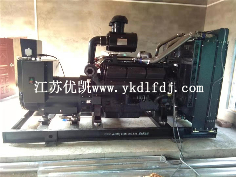 2021年4月20日，600KW上柴發(fā)電機組交付廣西某畜牧業(yè)公司使用