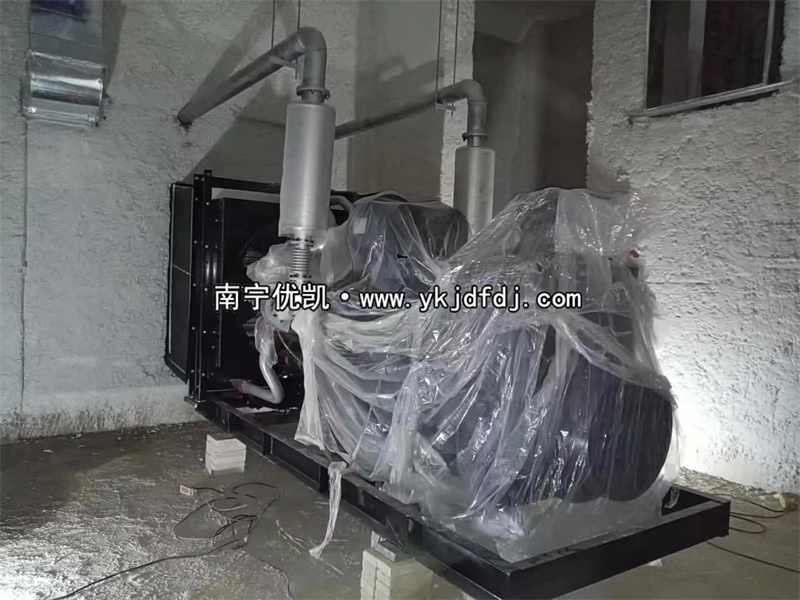 2023年5月19日，上海凱普700kw柴油發(fā)電機組到貨安裝完成