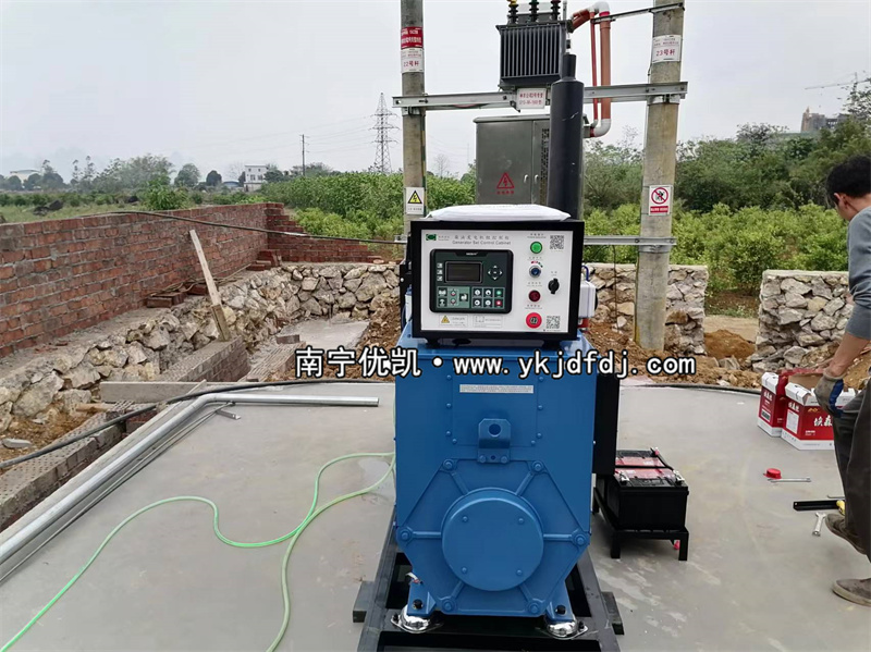 2024年3月24日，崇左項目100KW玉柴發(fā)電機組交付某公司使用