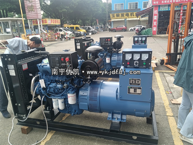 2024年5月31日，兩臺50KW玉柴發(fā)電機組試機發(fā)貨南寧某養(yǎng)殖場